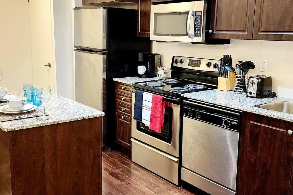 Appartement Lakeview Condo In Downtown With Free Parking. Toronto Canada